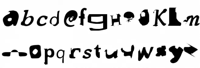 crumbs Caratteri MINUSCOLO