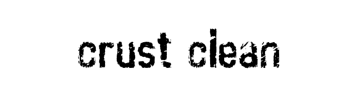 crust_clean  नि: शुल्क फ़ॉन्ट्स डाउनलोड