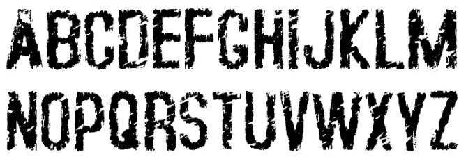 crust_clean Шрифта ВЕРХНИЙ