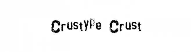 crustype_crust  नि: शुल्क फ़ॉन्ट्स डाउनलोड