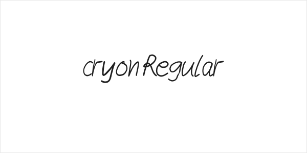 cryon Regular Logo