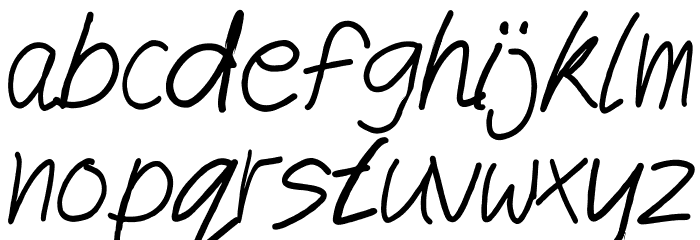 cryon Regular Font LOWERCASE