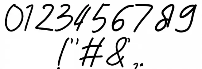 cryon Font OTHER CHARS