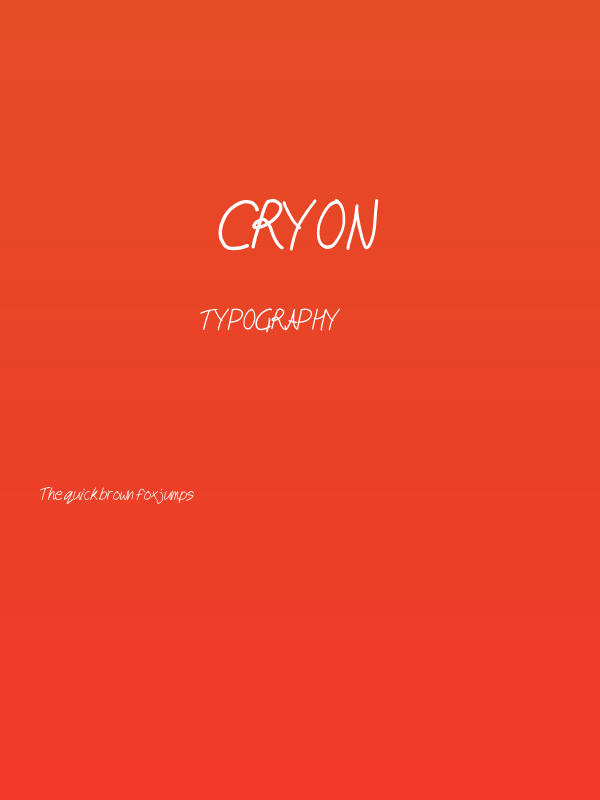 cryon Poster