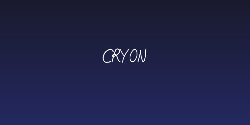 cryon Social Header