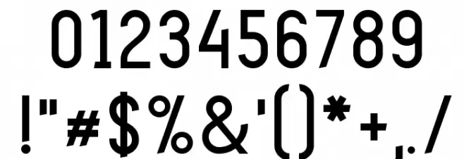 crypteo Regular Font OTHER CHARS