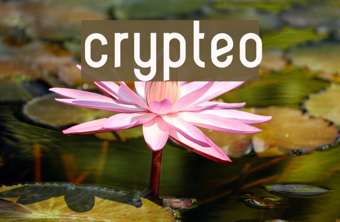 crypteo Font examples