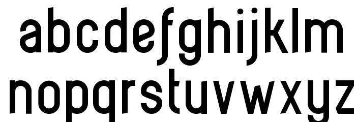 crypteo Font LOWERCASE
