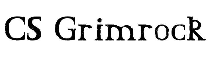 CS Grimrock  font caratteri gratis