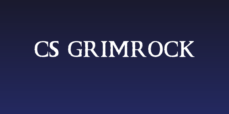 CS Grimrock Social Header
