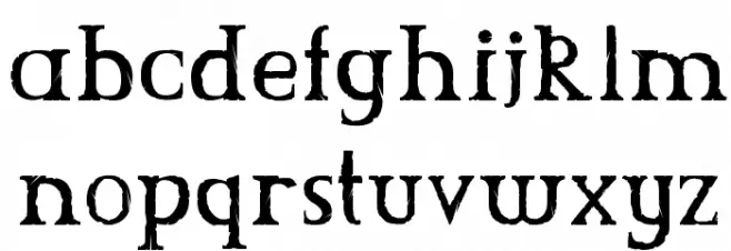 CS Grimrock Font Litere mici