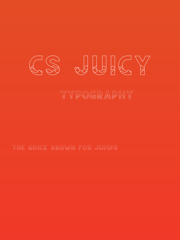 CS Juicy Poster