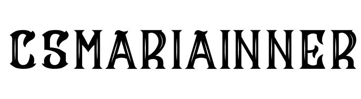 CS Maria Inner  les polices de caractères gratuit tlcharger