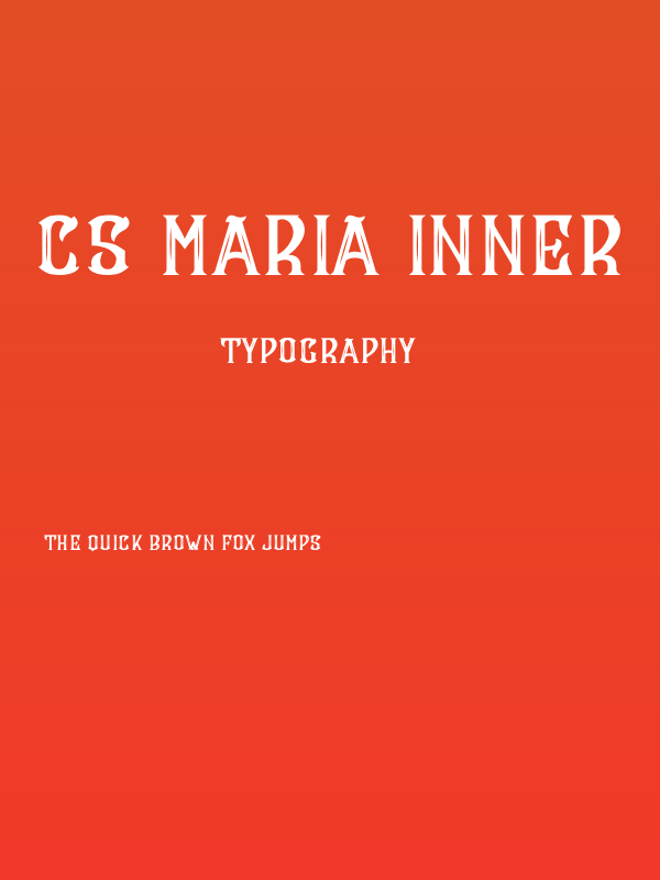 CS Maria Inner Poster