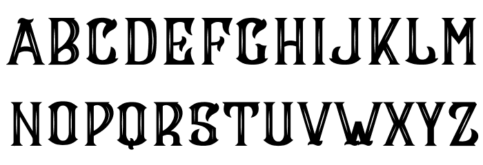 CS Maria Inner Font LOWERCASE