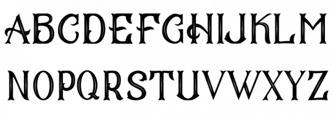 CS Mulan Inner Schriftart Groß