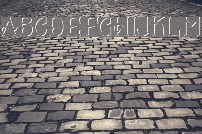 CS Mulan Shadow Font examples