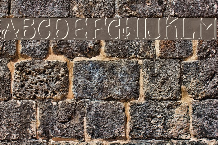 CS Mulan Shadow Font examples