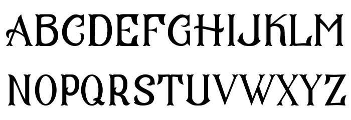 CS Mulan Font LOWERCASE