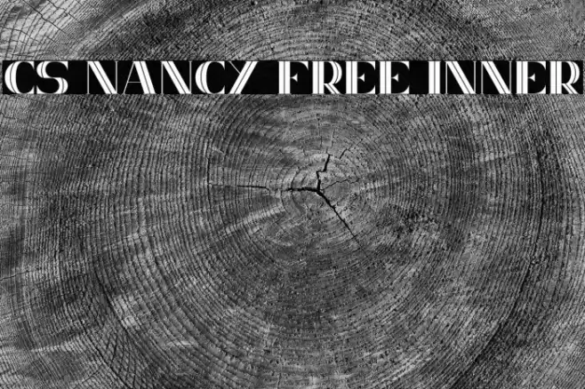 CS Nancy Free Inner Font examples