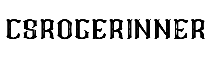 CS Roger Inner  font caratteri gratis