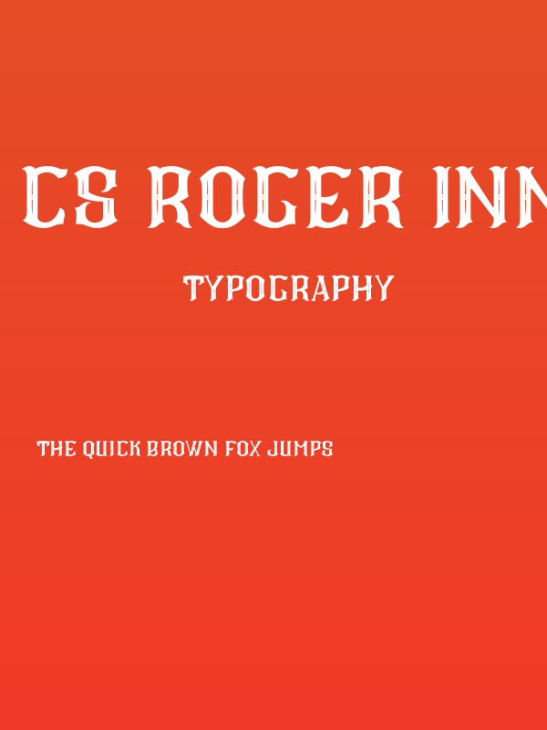 CS Roger Inner Poster