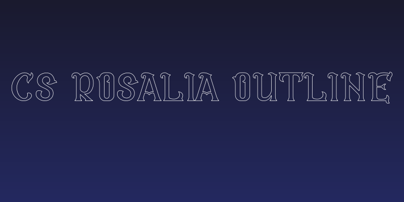 CS Rosalia Outline Social Header