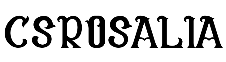 CS Rosalia  Descarca Fonturi Gratis