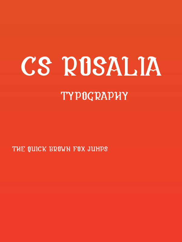 CS Rosalia Poster