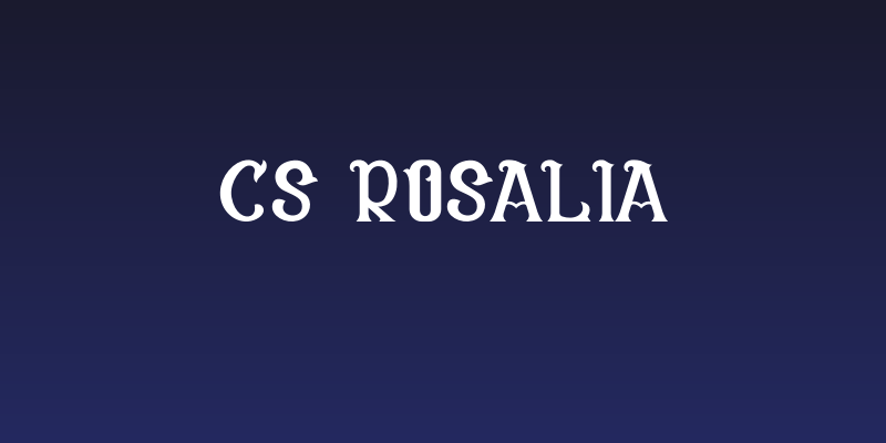 CS Rosalia Social Header