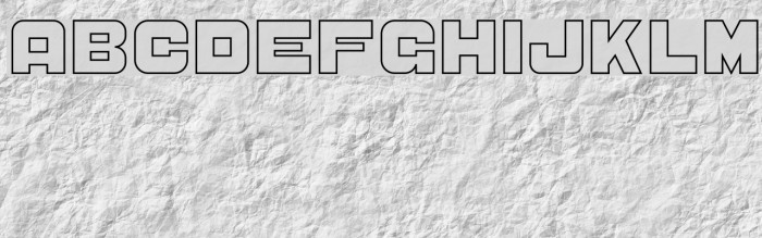 CS Sandreas Outline Font examples