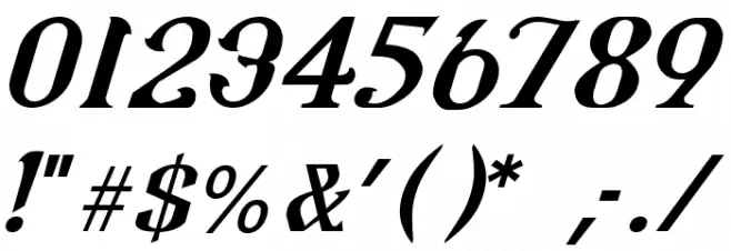 CSAR Italic خط محارف أخرى