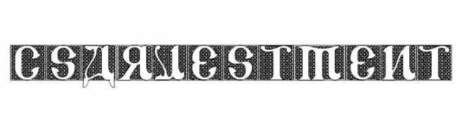 CSAR VESTMENT  नि: शुल्क फ़ॉन्ट्स डाउनलोड