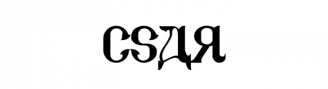 CSAR  font caratteri gratis