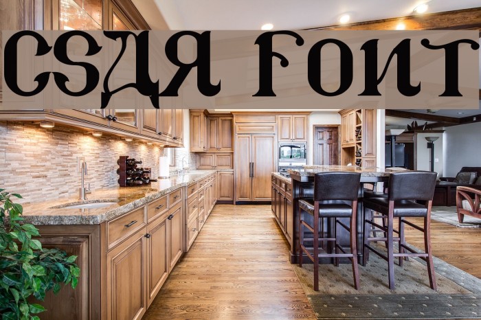 CSAR Font examples
