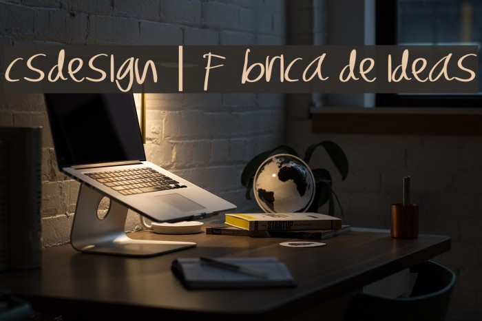 CSDESIGN | Fábrica de ideas Schriftart examples