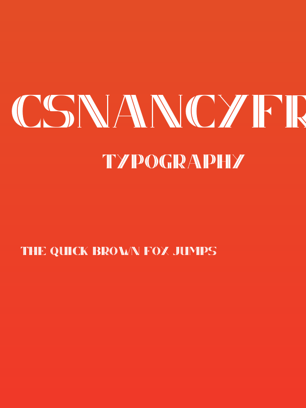 CSNancyFree-Inner Poster