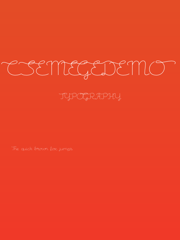 CsemegeDemo Poster