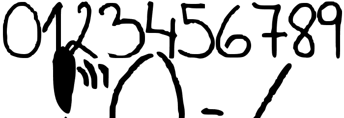 Csenge Handwriting Regular Font OTHER CHARS