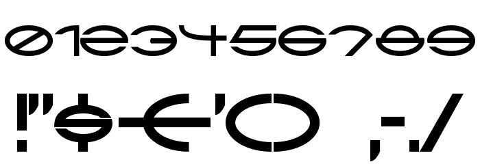 CType AOE フォント その他の文字