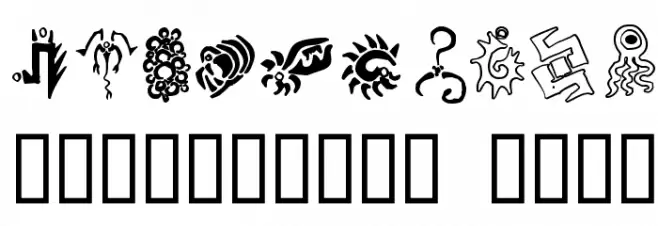 Cthulhu Glyphs Fonte OUTROS PERSONAGENS