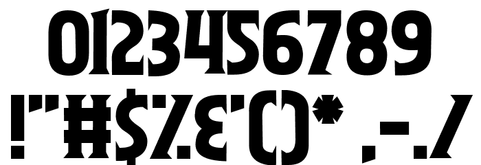 Cthulhu's Calling Font OTHER CHARS