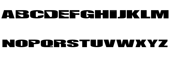 CUBIFONK Font LOWERCASE