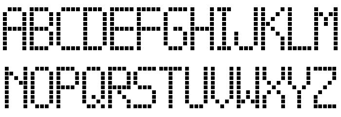 CUBS LED TFB Font LOWERCASE