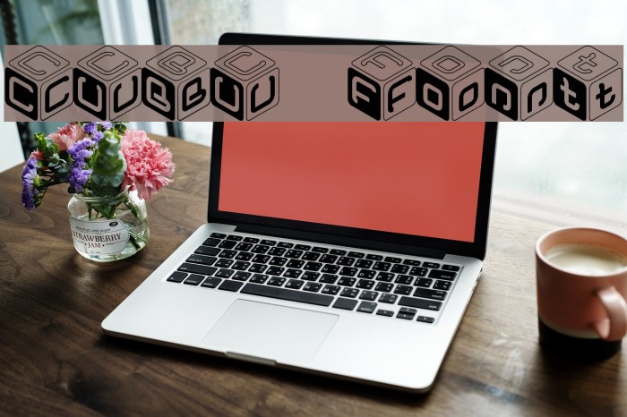 CUBU Font examples