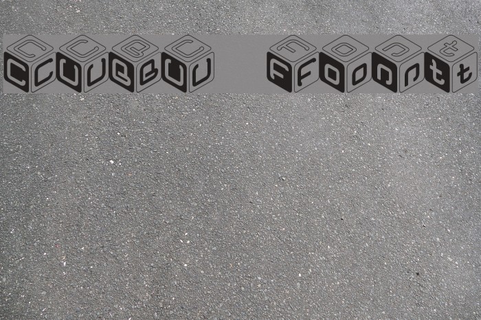 CUBU Font examples