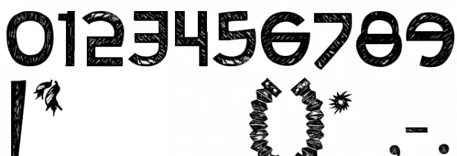 CUECAFONT Font OTHER CHARS