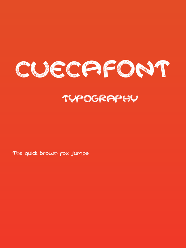CUECAFONT Poster