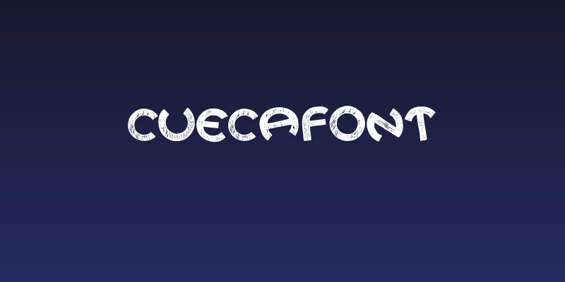 CUECAFONT Social Header
