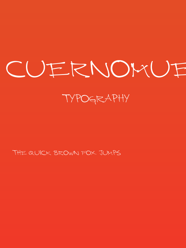 CUERNOMUERTO Poster